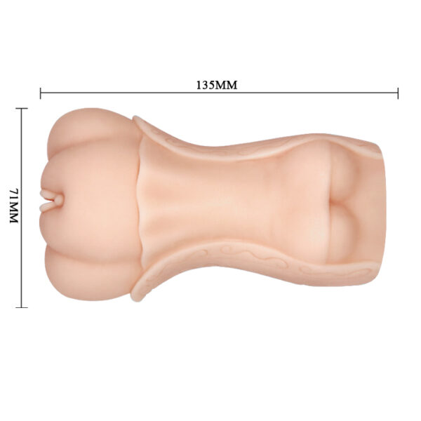 CRAZY BULL  3D VAGINA, Water lubricant - obrazek 6