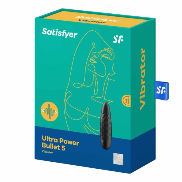 Stymulator Ultra Power Bullet 5 (Black) - obrazek 6