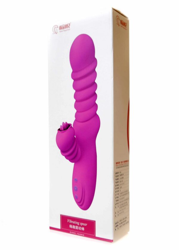 Wibrator Vibrating Spear USB 3 functions of thrusting / 20 vibrations - obrazek 6