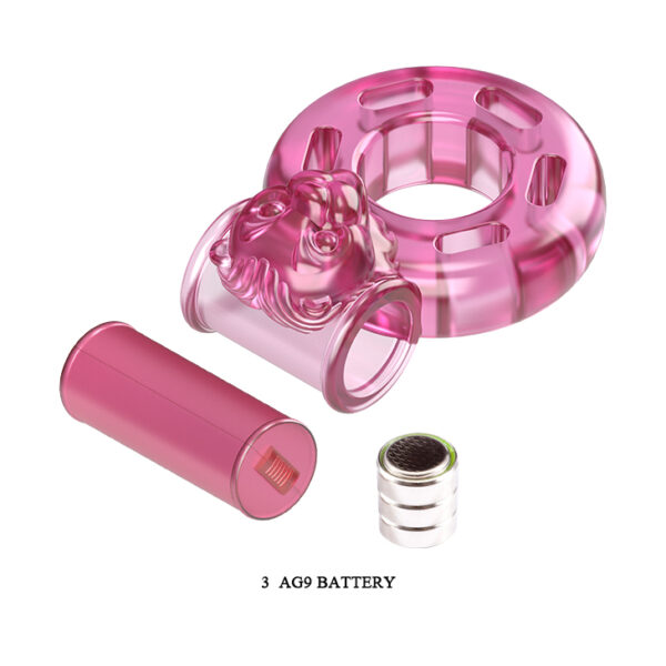 BAILE   Cockring VIBRATOR & CONDOM - obrazek 5