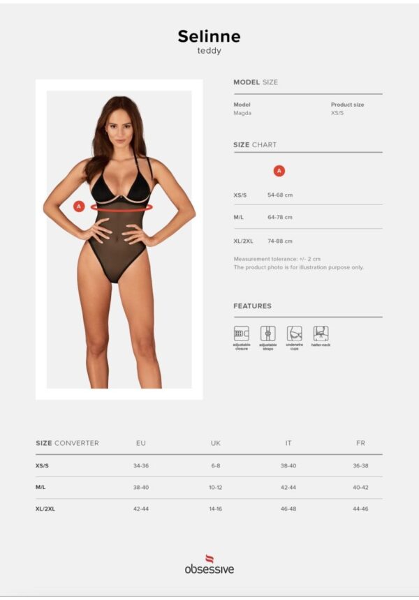 Bielizna Selinne body XL/2XL - obrazek 7