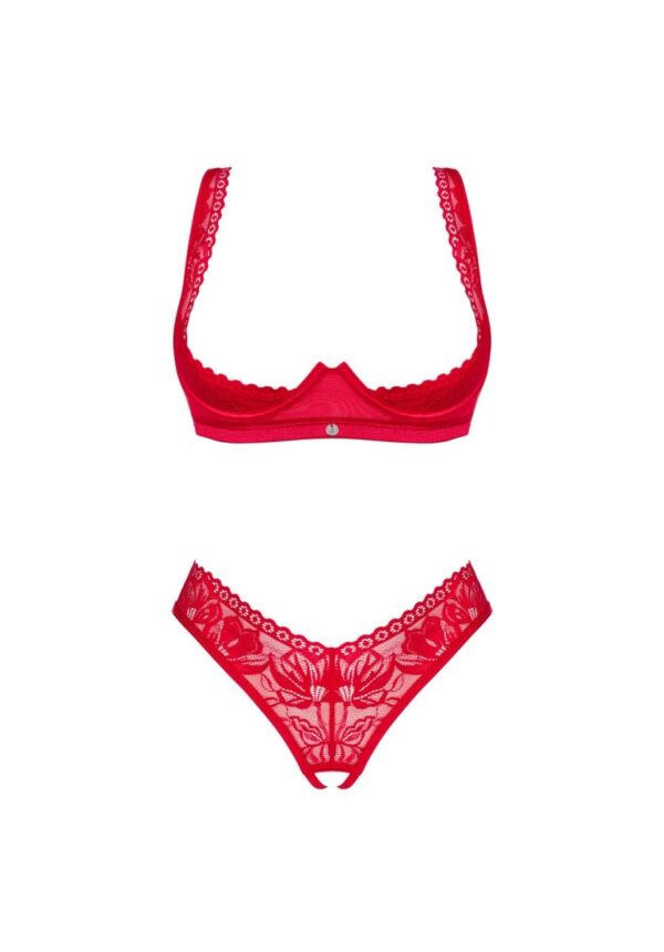 Lacelove komplet 2 częściowy otwarty  M/L - obrazek 7