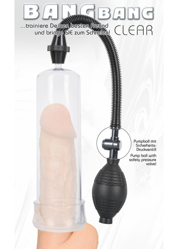Bang Bang Penis Pump clear - obrazek 7