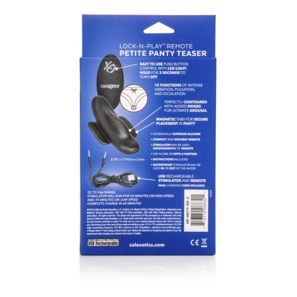 Remote Panty Teaser Black - obrazek 7