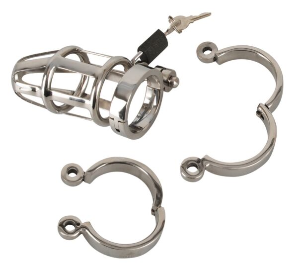 Chastity Cage Stainless Steel - obrazek 7