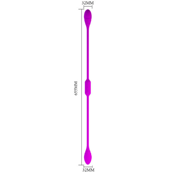 PRETTY LOVE  Dream lovers whip, 12 vibration functions Bendable - obrazek 6
