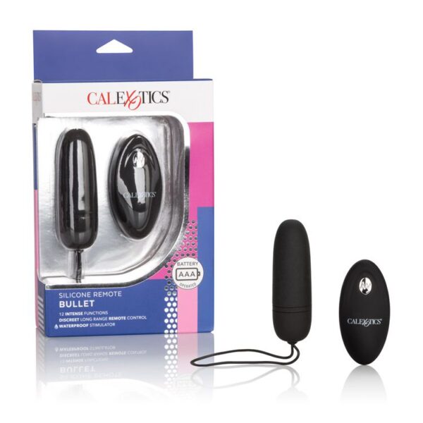 Silicone Remote Bullet Black - obrazek 7