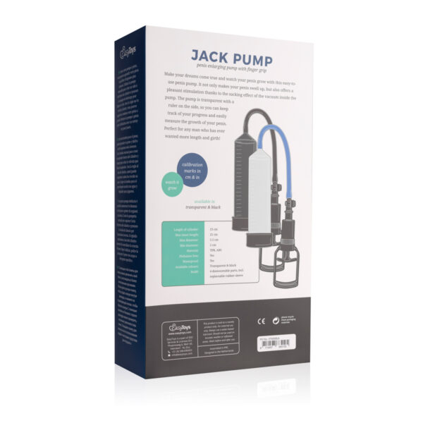 Finger Grip Penis Pump   Black - obrazek 7
