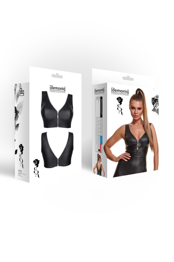 Bielizna   BRELISABETTA001 top czarny rozmiar XXL - obrazek 7
