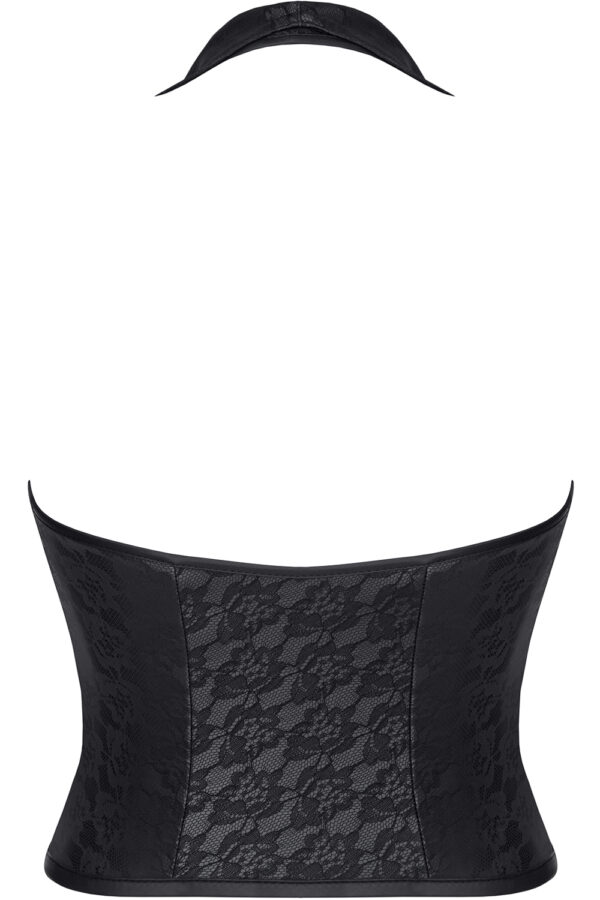 Bielizna   BRLUDMILA001 top czarny rozmiar XL - obrazek 7