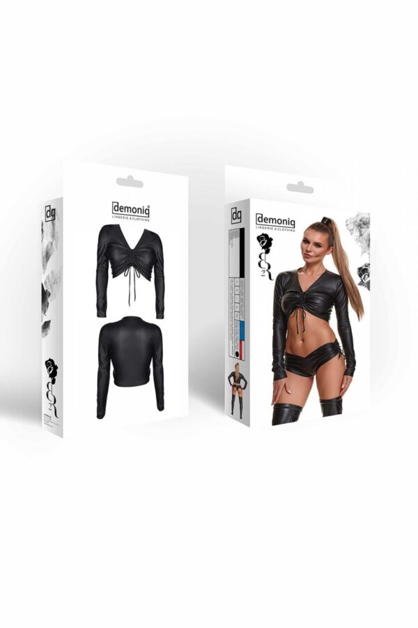 Bielizna ADRIANA001 BLACK XL - obrazek 7