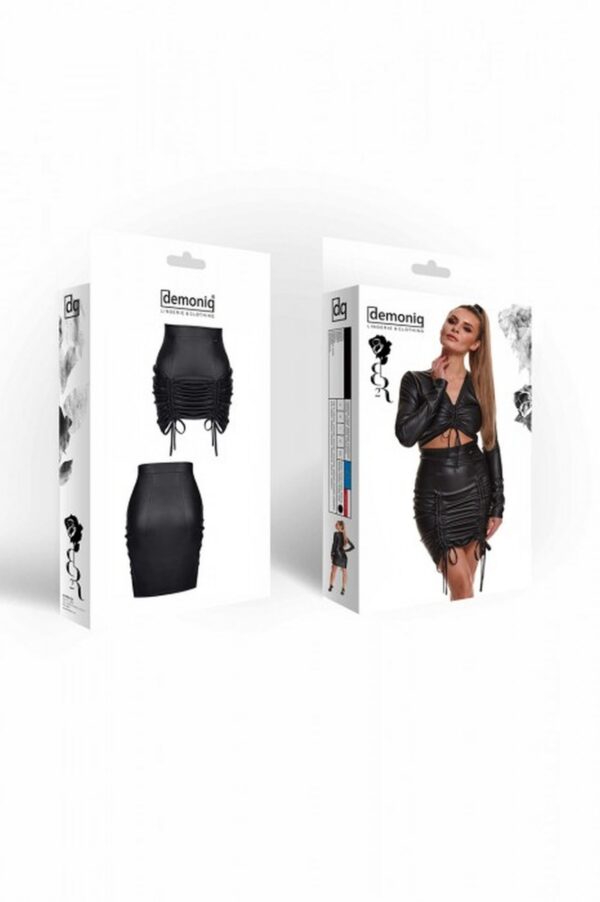 Bielizna AMELIA001 BLACK XL - obrazek 7