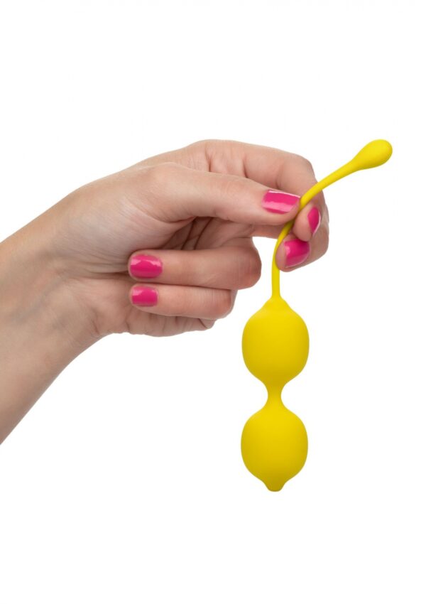 Kegel Training Set Lemon Yellow - obrazek 7