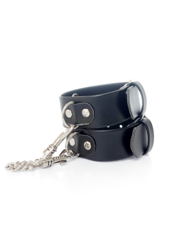 Fetish B   Series Handcuffs with studs 3 cm - obrazek 7