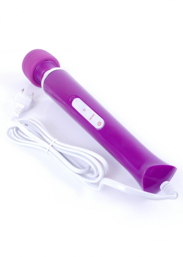Stymulator Magic Massager Wand Cable 110 240V Purple 10 Function - obrazek 7