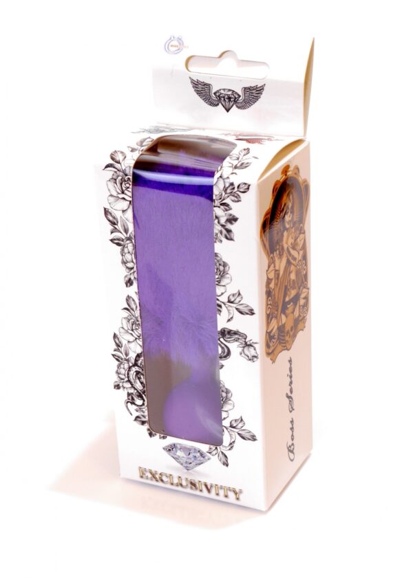 Plug Jewellery Silicon PLUG   Bunny Tail   Purple - obrazek 7