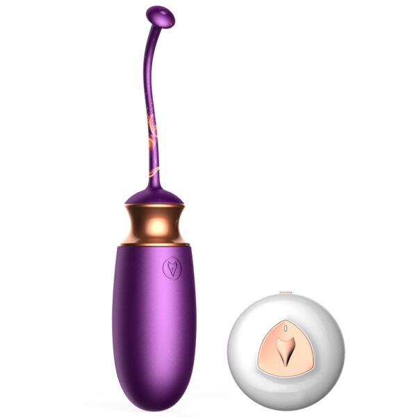 Jajko/wibr Vibrating Silicone Love EGG USB 10 Function / Heating / Voice Control - obrazek 7