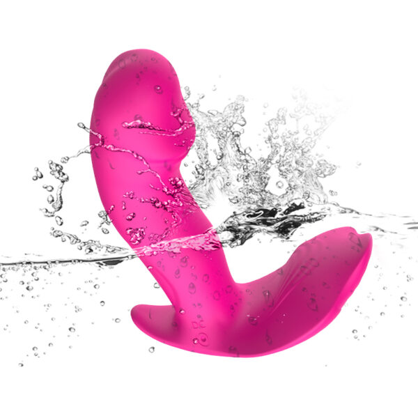 Stymulator Silicone Panty Vibrator and Pulsator USB 10 Function / Heating - obrazek 7