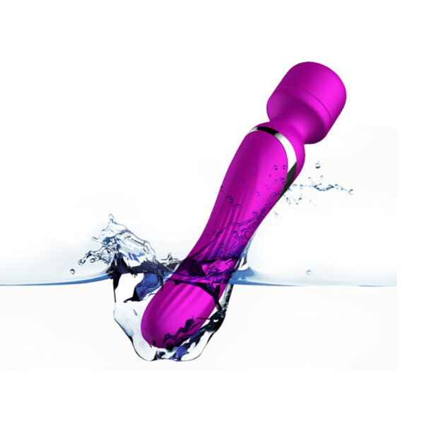 Stymulator Silicone Dual Massager USB 7+7 Function Purple - obrazek 7