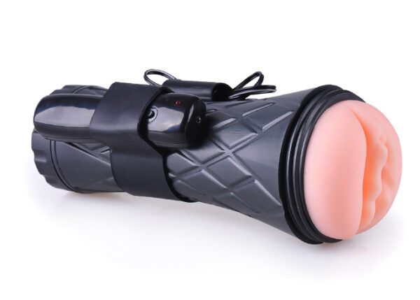 Masturbator Vibrating Vagina cyber skin  Latarka - obrazek 7