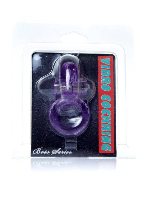 Pierścień Rabbit Vibro CockRing Purple - obrazek 7