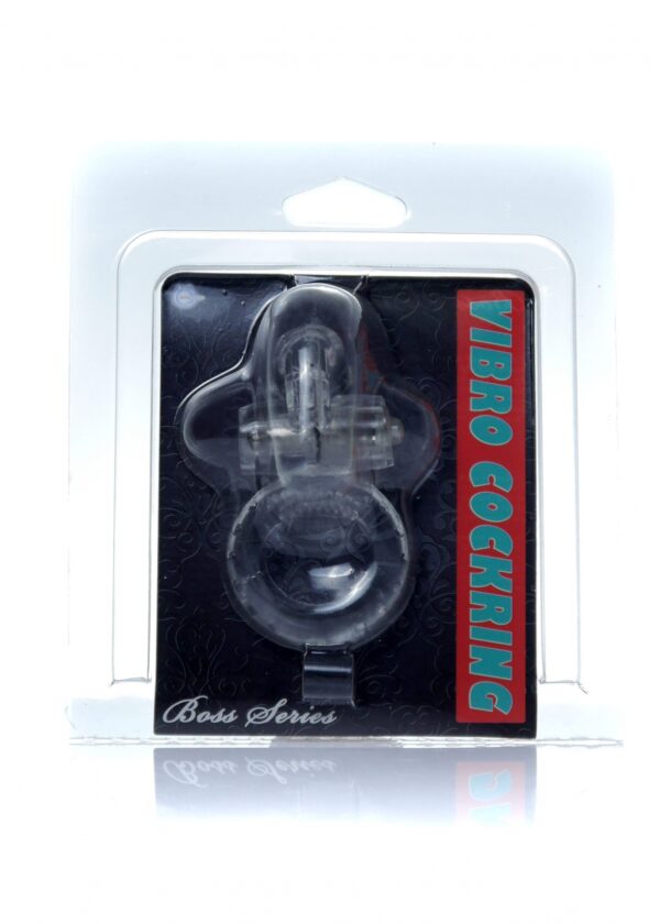 Pierścień Rabbit Vibro CockRing Clear - obrazek 7