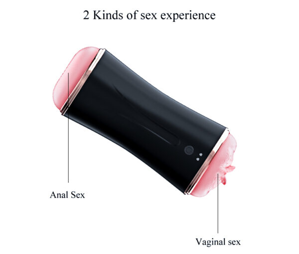 Masturbator Vibrating Masturbation Cup USB 10 function + Interactive Function / Double Ends - obrazek 7