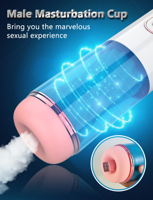 Masturbator Vibration 7, 7 Sucking modes, Hand - obrazek 7