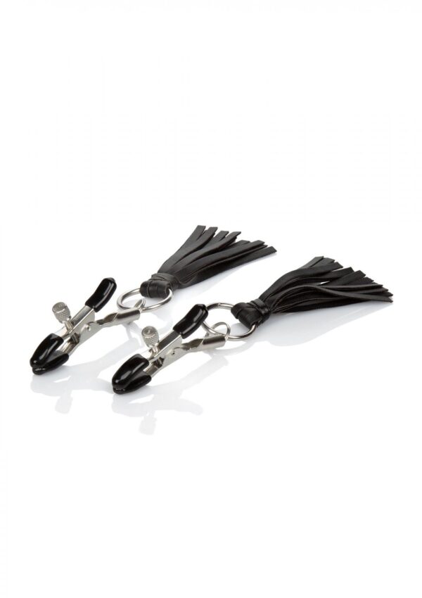 Playful Tassels Nipple Clamps Black - obrazek 7