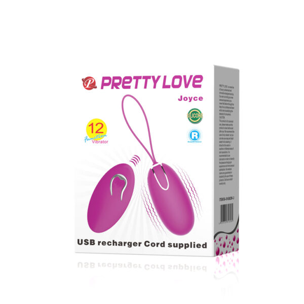 PRETTY LOVE   JOYCE EGG 12 function vibrations - obrazek 7