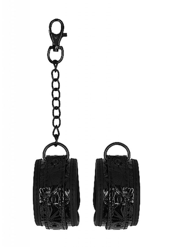 Luxury Hand Cuffs   Black - obrazek 7