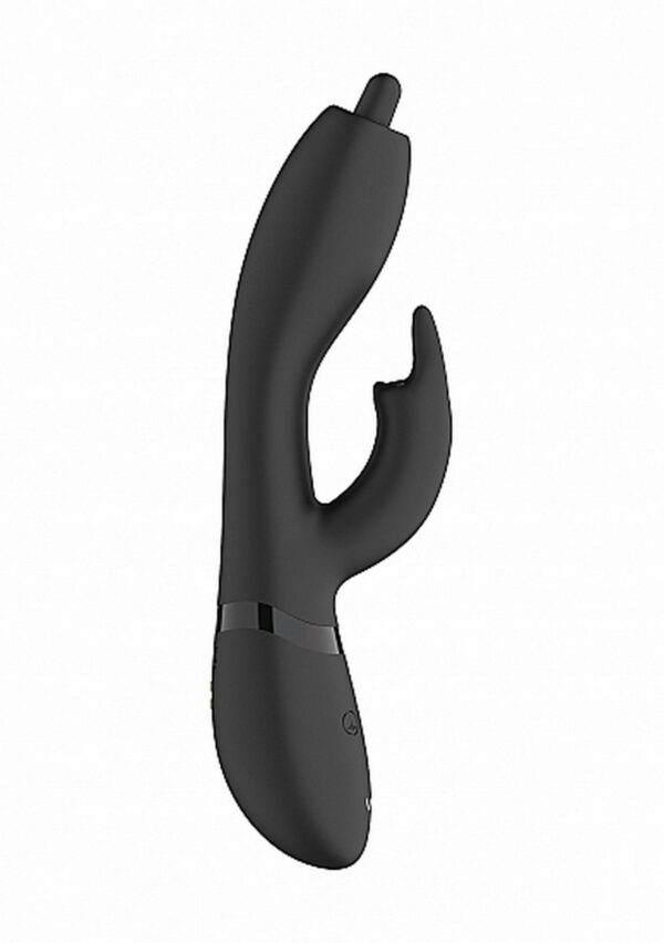 Nilo   Pinpoint Rotating G spot Rabbit   Black - obrazek 7