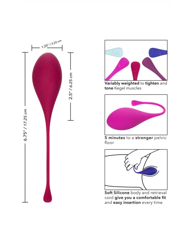 Kegel Training 5 Pcs Multicolor - obrazek 7