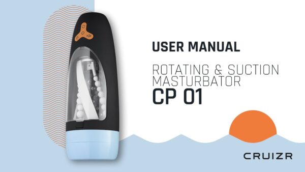 CRUIZR CP01Rotating And Sucking Automatic Masturbator With Adapter - obrazek 7