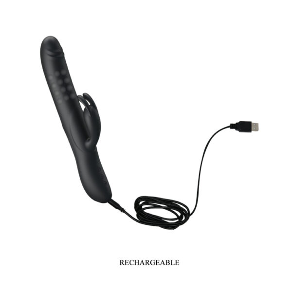 PRETTY LOVE   COLIN, USB, 7 vibration, 4 rotation - obrazek 6