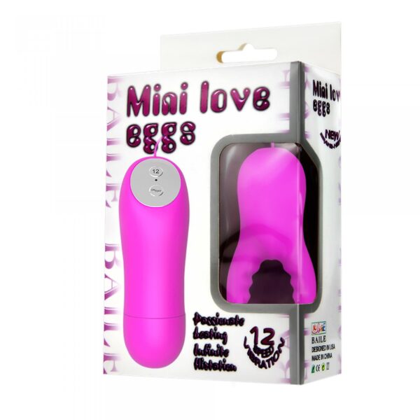 PRETTY LOVE  Mini love eggs, 12 vibration functions - obrazek 7