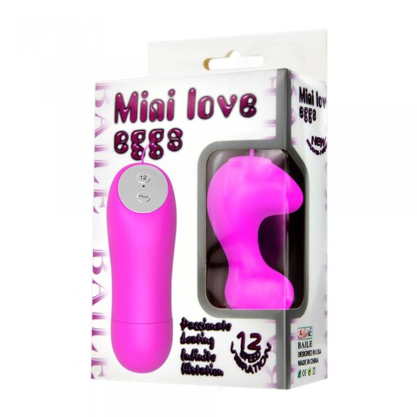 BAILE  Mini love eggs, 12 vibration functions - obrazek 7