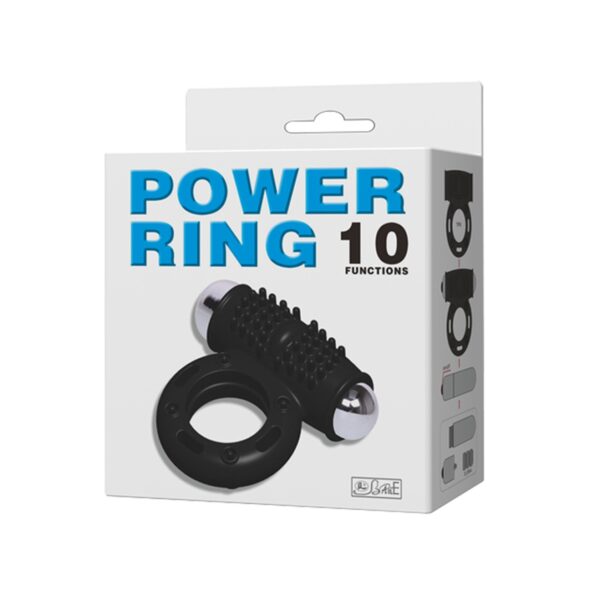 BAILE  POWET RING, 10 vibration functions - obrazek 7