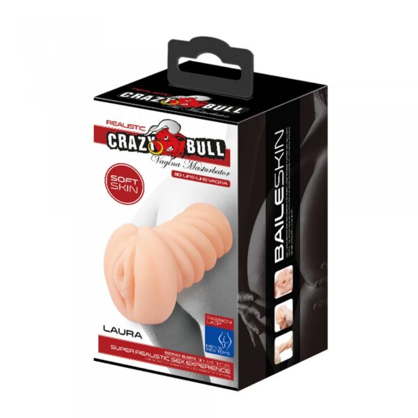 CRAZY BULL  LAURA, REALISTIC VAGINA - obrazek 7
