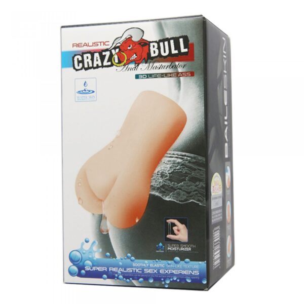 CRAZY BULL  REALISTIC 3D LIFE LIKE ASS, Water lubricant - obrazek 7