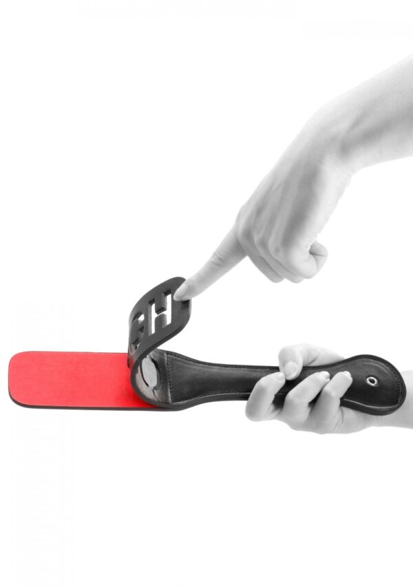 Bonded Leather Paddle Ouch - obrazek 7