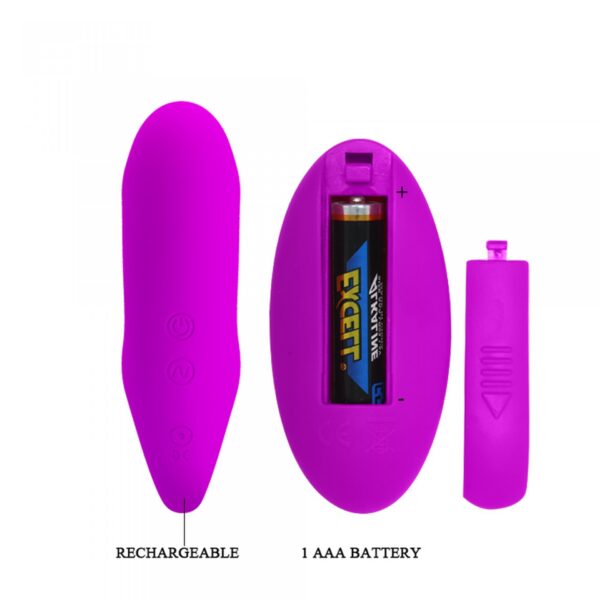 PRETTY LOVE   12 vibration functions Wireless remote control - obrazek 7