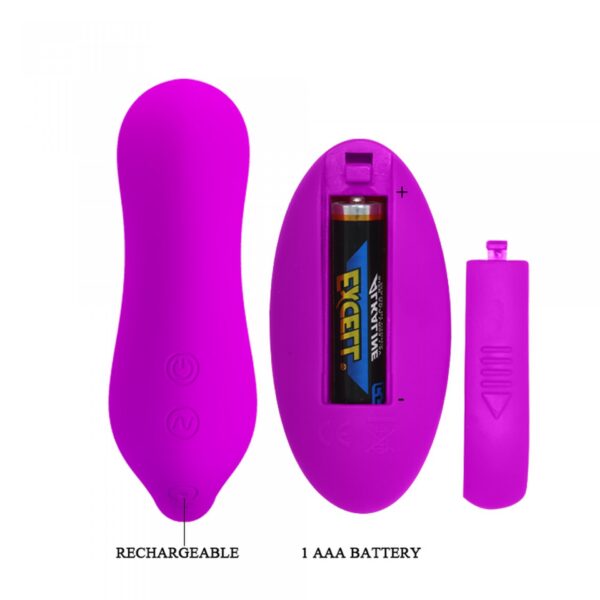 PRETTY LOVE   12 vibration functions Wireless remote control - obrazek 7