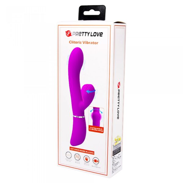PRETTY LOVE   Clitoris Vibrator, 12 vibration functions Memory function 4 licking settings - obrazek 7