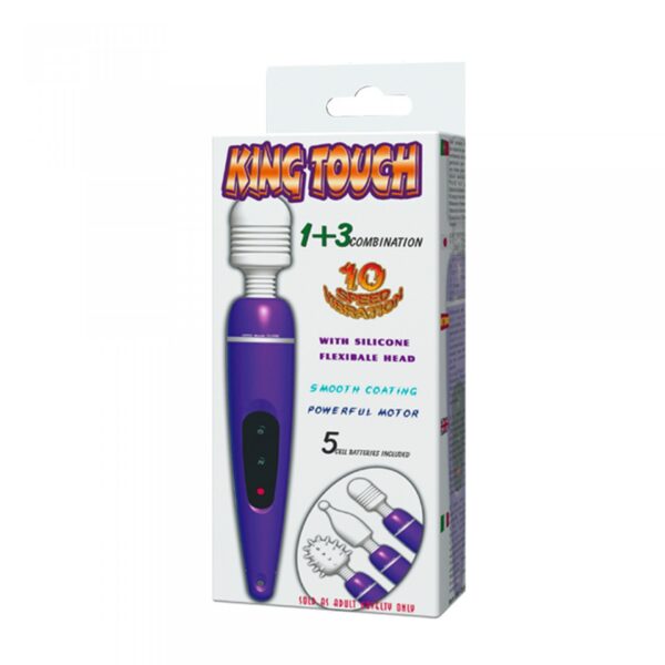 BAILE  KING TOUCH 1+3 COMBINATION, 10 vibration functions - obrazek 7
