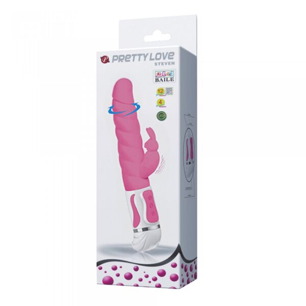 PRETTY LOVE   STEVEN, 12 vibration functions 4 rotation functions - obrazek 7