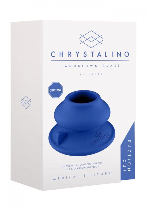 Chrystalino   Silicone Suction Cup   Blue - obrazek 7