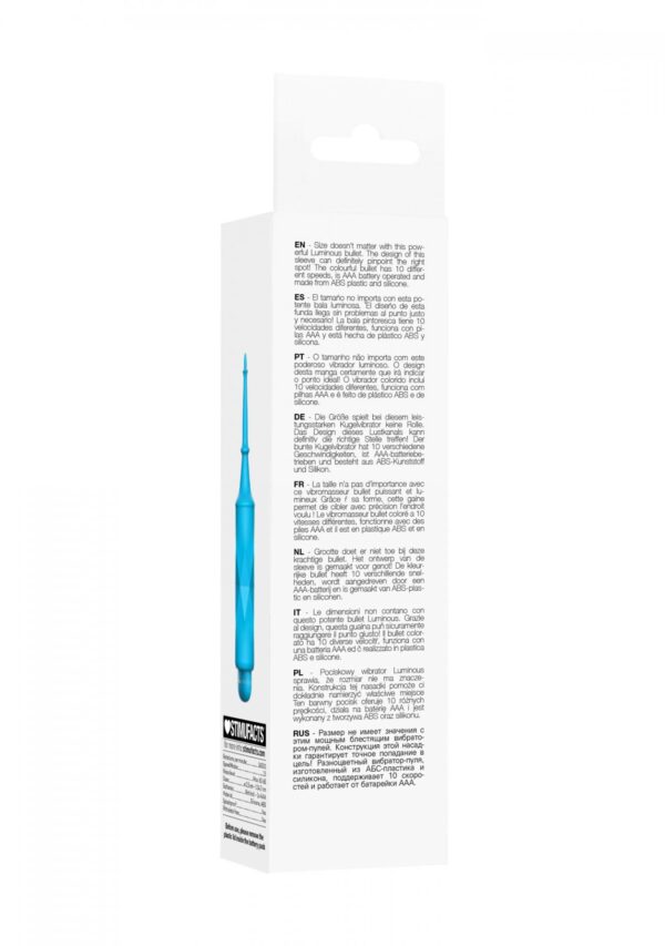Circe   ABS Bullet With Sleeve   10 Speeds   Turqiose - obrazek 7
