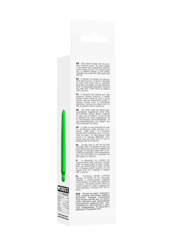 Delia   ABS Bullet With Sleeve   10 Speeds   Green - obrazek 7