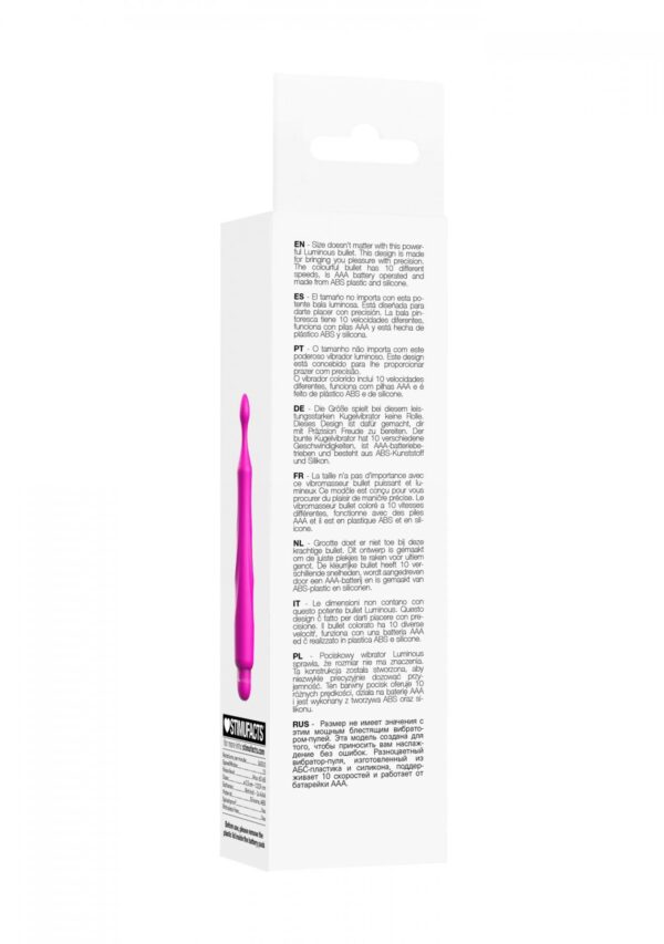 Dido   ABS Bullet With Sleeve   10 Speeds   Fuchsia - obrazek 7